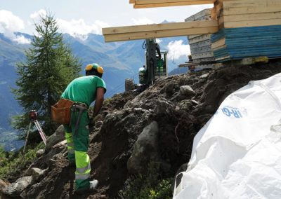 Télésiège de la Forêt - St-Luc - Melly Constructions SA