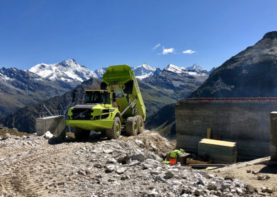 Transport camion Melly Constructions SA